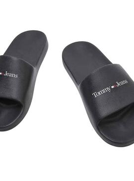 Flip flops Tommy Jeans Basic Noire pour Homme