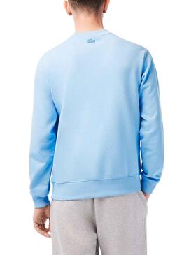 Sweat Lacoste Netflix Bridgerton Bleu Claro
