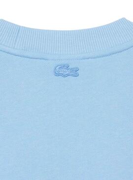 Sweat Lacoste Netflix Bridgerton Bleu Claro