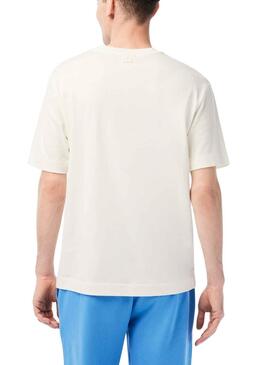 T-Shirt Lacoste Netflix Stranger Things Beige