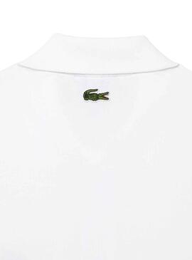 Polo Lacoste Netflix Bridgerton Blanc pour Homme