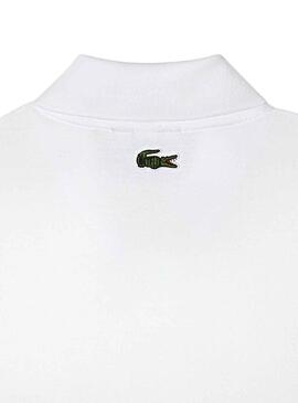 Polo Lacoste Netflix Lupin Blanc pour Homme