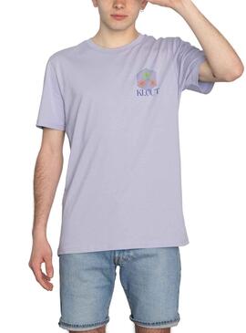 T-Shirt Klout Aesthetic Lila pour Femme et Homme