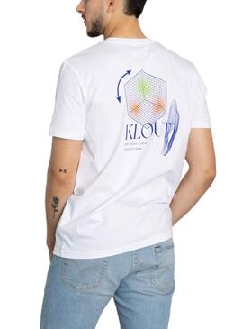 T-Shirt Klout Aesthetic Blanc Homme et Femme