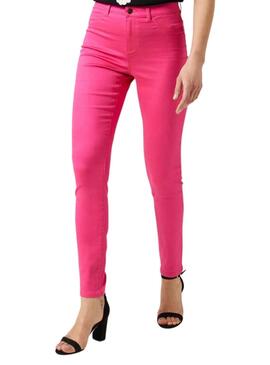 Pantalon Naf Naf Xenp Rosa pour Femme