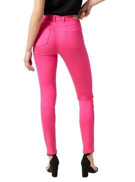 Pantalon Naf Naf Xenp Rosa pour Femme