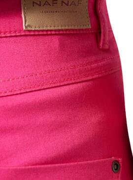 Pantalon Naf Naf Xenp Rosa pour Femme