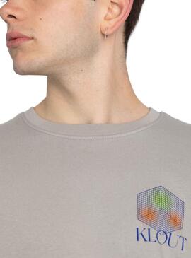 Sweat Klout Aesthetic Gris pour Homme et Femme