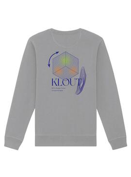 Sweat Klout Aesthetic Gris pour Homme et Femme