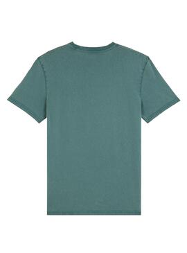 T-Shirt Klout Basica Teinté Turquesa Homme et Femme