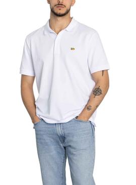 Polo Klout Basic Blanc pour Homme