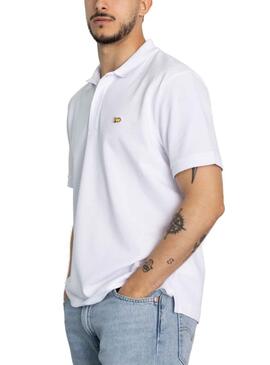 Polo Klout Basic Blanc pour Homme