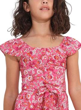 Top Mayoral Printed Rose pour Fille