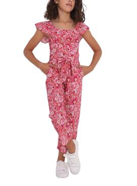 Top Mayoral Printed Rose pour Fille