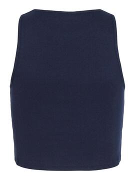 Top Vila Felia Bleu Marine pour Femme