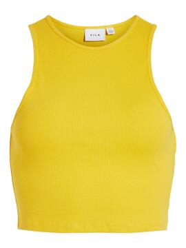 Top Vila Felia Jaune pour Femme