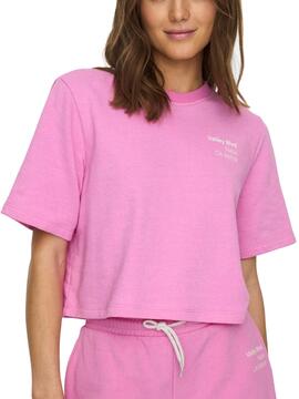 T-Shirt Only Sasja Rosa pour Femme