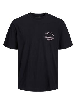 T-Shirt Jack & Jones Scape Noire pour Homme