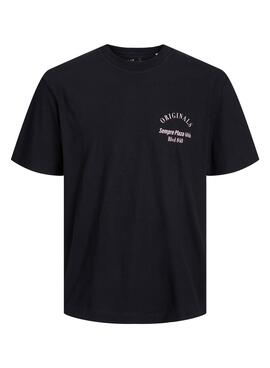 T-Shirt Jack & Jones Scape Noire pour Homme