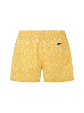 Slip de bain Pepe Jeans Felps Jaune pour Homme