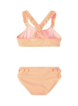 Bikini Name It Ziline Orange pour Fille