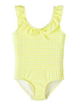 Bikini Name It Maillot de bain Ziline Jaune pour Fille