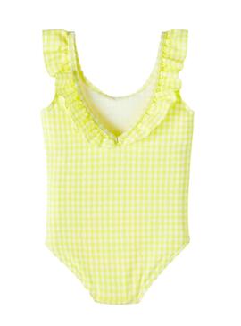 Bikini Name It Maillot de bain Ziline Jaune pour Fille