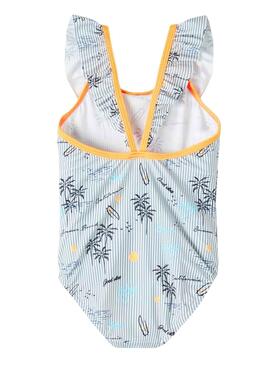 Slip de bain Name It Zerta Bleu Bleu Marine pour Fille