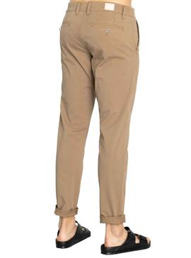 Pantalon Chino Klout Marron pour Homme