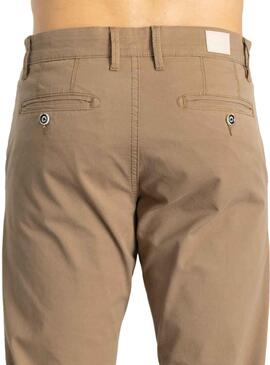 Pantalon Chino Klout Marron pour Homme