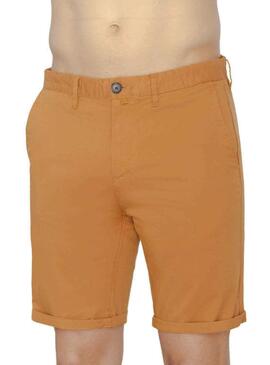 Bermuda Klout Chino Basica Ocre pour Homme