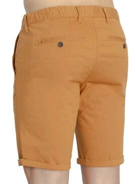Bermuda Klout Chino Basica Ocre pour Homme