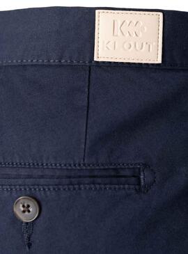 Bermuda Klout Chino Bleu Marine pour Homme