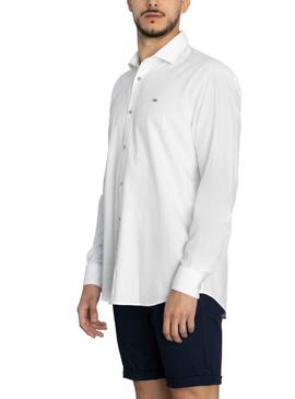 Chemise Klout Coton Blanc pour Homme
