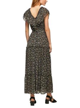 Robe Pepe Jeans Aroa Fleurs pour Femme