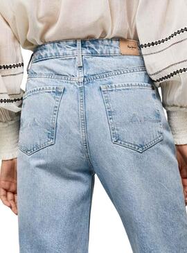 Pantalon Jeans Pepe Jeans Lexa Sky Bleu Femme