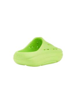 Sandales Claquette UGG FoamO Vert pour Femme