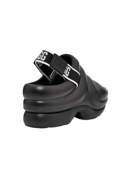 Sandales UGG Aww Ouais Noire pour Femme