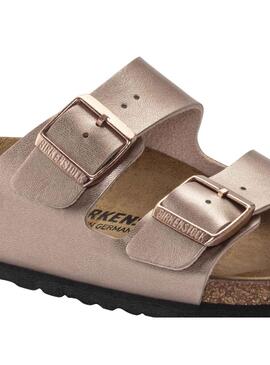 Sandales Birkenstock Arizona BF Cuivre pour Femme