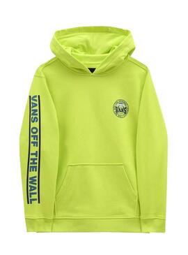 Sweat Vans Entreprise Jaune pour Garcon
