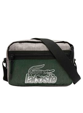 Sac à main Reporter Lacoste Gris pour Homme