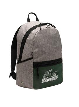 Sac à dos Lacoste Néo Gris pour Homme