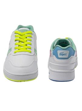 Baskets Lacoste T-Clip SUC Blanc pour Garçon
