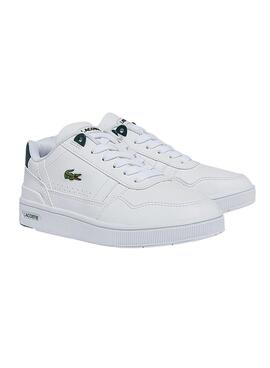 Baskets Lacoste T-Clip Blanc pour Garçon
