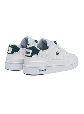 Baskets Lacoste T Clip Blanc pour Gar on