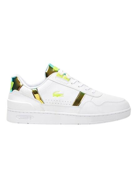 Baskets Lacoste T-Clip SUJ Jaune pour Garçon