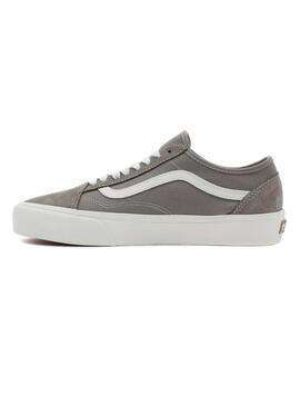 Baskets Vans Old Skool Taperouge Gris pour Homme