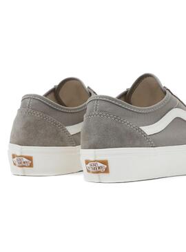 Baskets Vans Old Skool Taperouge Gris pour Homme