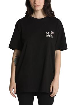 T-Shirt Vans Loge Noire pour Femme et Homme