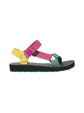 Sandales Teva Univ Fucsia pour Fille et Garçon